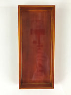 Japanese Lacquerware Lidded Box Vtg Hida Shunkei-Nuri Brown PX631