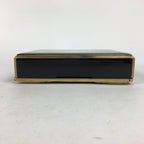 Japanese Lacquerware Lidded Box Vtg Wood Fumibako Letter Book Black FB64