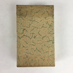 Japanese Lacquerware Lidded Toothpick Case Vtg Wooden Shunkei Nuri UR703