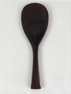 Japanese Lacquerware Rice Scoop Shamoji Vtg Hida Shunkei-Nuri PX632