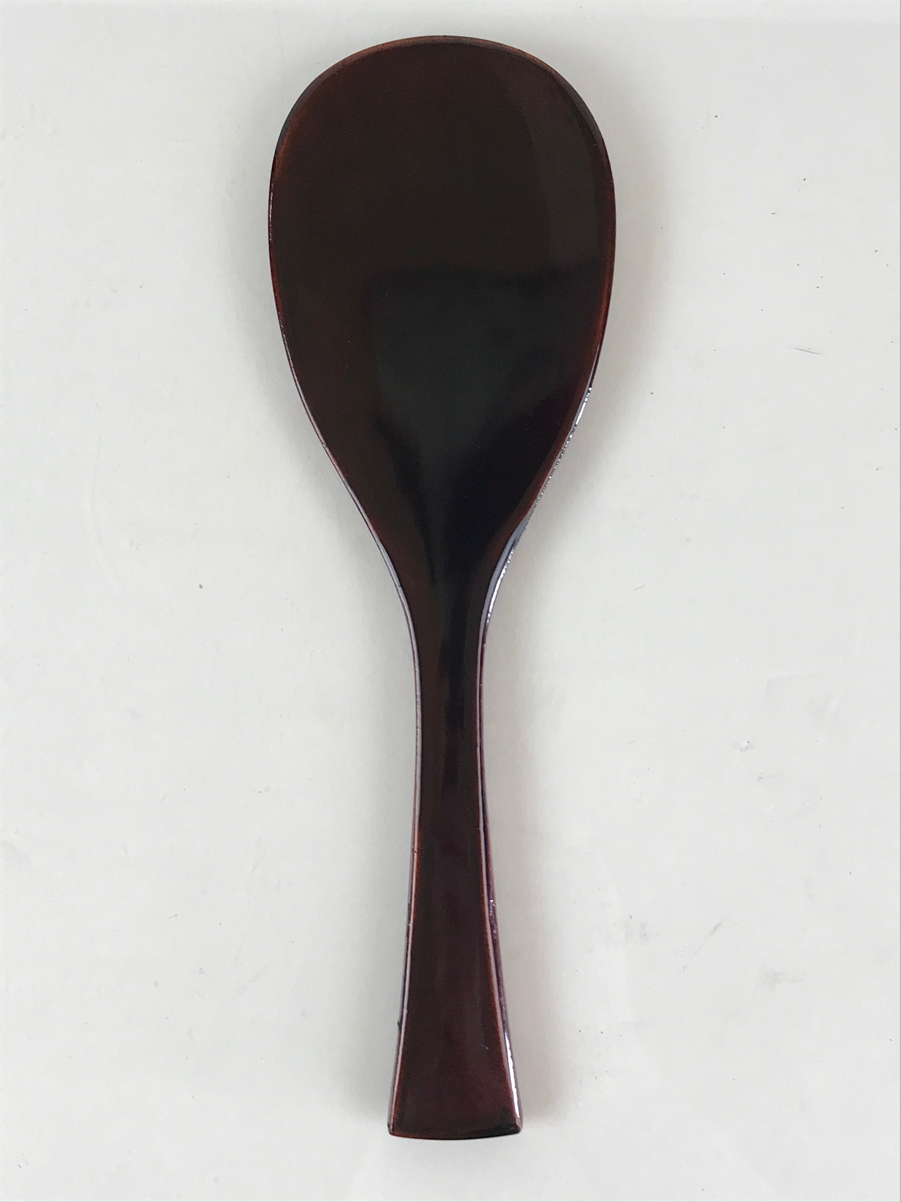 Japanese Lacquerware Rice Scoop Shamoji Vtg Hida Shunkei-Nuri PX632