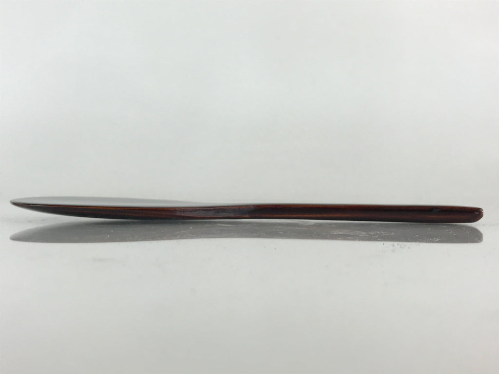 Japanese Lacquerware Rice Scoop Shamoji Vtg Hida Shunkei-Nuri PX632