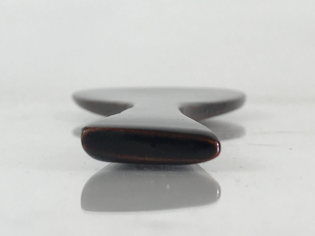 Japanese Lacquerware Rice Scoop Shamoji Vtg Hida Shunkei-Nuri PX632