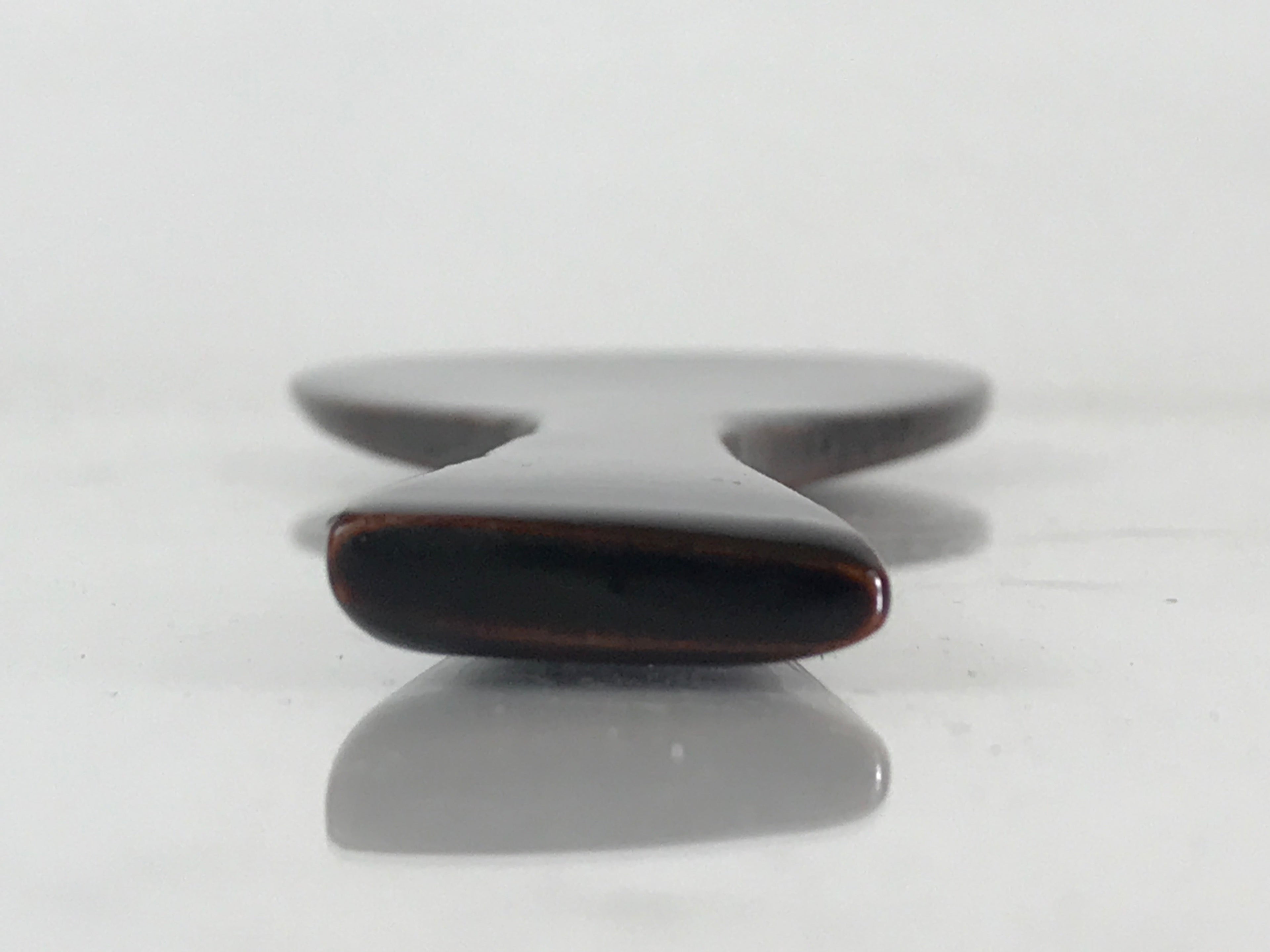 Japanese Lacquerware Rice Scoop Shamoji Vtg Hida Shunkei-Nuri PX632