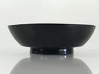 Japanese Lacquerware Small Bowl Vtg Urushi Black Kobachi LB54