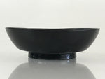 Japanese Lacquerware Small Bowl Vtg Urushi Black Kobachi LB54