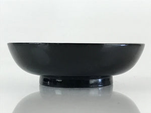 Japanese Lacquerware Small Bowl Vtg Urushi Black Kobachi LB55