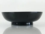 Japanese Lacquerware Small Bowl Vtg Urushi Black Kobachi LB55