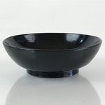 Japanese Lacquerware Small Bowl Vtg Urushi Black Kobachi LB56