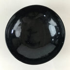 Japanese Lacquerware Small Bowl Vtg Urushi Black Kobachi LB60