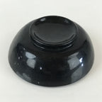 Japanese Lacquerware Small Bowl Vtg Urushi Black Kobachi LB60