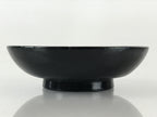 Japanese Lacquerware Small Bowl Vtg Urushi Black Kobachi LB61