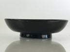 Japanese Lacquerware Small Bowl Vtg Urushi Black Kobachi LB63