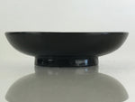 Japanese Lacquerware Small Bowl Vtg Urushi Black Kobachi LB64