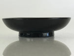 Japanese Lacquerware Small Bowl Vtg Urushi Black Kobachi LB64