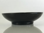 Japanese Lacquerware Small Bowl Vtg Urushi Black Kobachi LB65