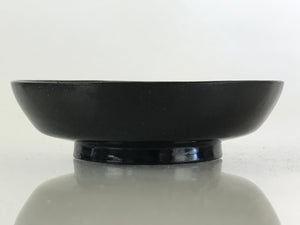 Japanese Lacquerware Small Bowl Vtg Urushi Black Kobachi LB68