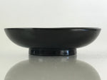 Japanese Lacquerware Small Bowl Vtg Urushi Black Kobachi LB69