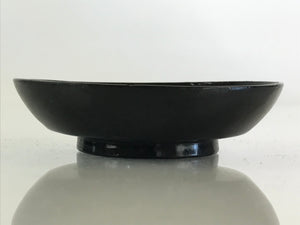 Japanese Lacquerware Small Bowl Vtg Urushi Black Kobachi LB70