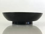 Japanese Lacquerware Small Bowl Vtg Urushi Black Kobachi LB70