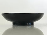 Japanese Lacquerware Small Bowl Vtg Urushi Black Kobachi LB71