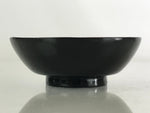 Japanese Lacquerware Small Bowl Vtg Urushi Black Red Kobachi LB27