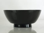Japanese Lacquerware Small Bowl Vtg Urushi Black Red Kobachi LB29