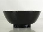 Japanese Lacquerware Small Bowl Vtg Urushi Black Red Kobachi LB29