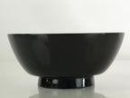 Japanese Lacquerware Small Bowl Vtg Urushi Black Red Kobachi LB29