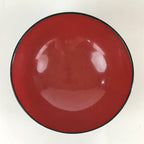 Japanese Lacquerware Small Bowl Vtg Urushi Black Red Kobachi LB29