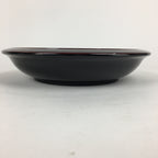 Japanese Lacquerware Snack Bowl Vtg Echizen-Nuri Kashiki Flower UR624