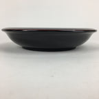 Japanese Lacquerware Snack Bowl Vtg Echizen-Nuri Kashiki Flower UR624