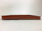 Japanese Lacquerware Tray Obon Vtg Shunkei-Nuri Nurimono Square UR661