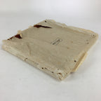 Japanese Lacquerware Tray Obon Vtg Shunkei-Nuri Nurimono Square UR661