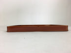 Japanese Lacquerware Tray Obon Vtg Shunkei-Nuri Nurimono Square UR662