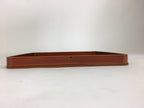 Japanese Lacquerware Tray Obon Vtg Shunkei-Nuri Nurimono Square UR663