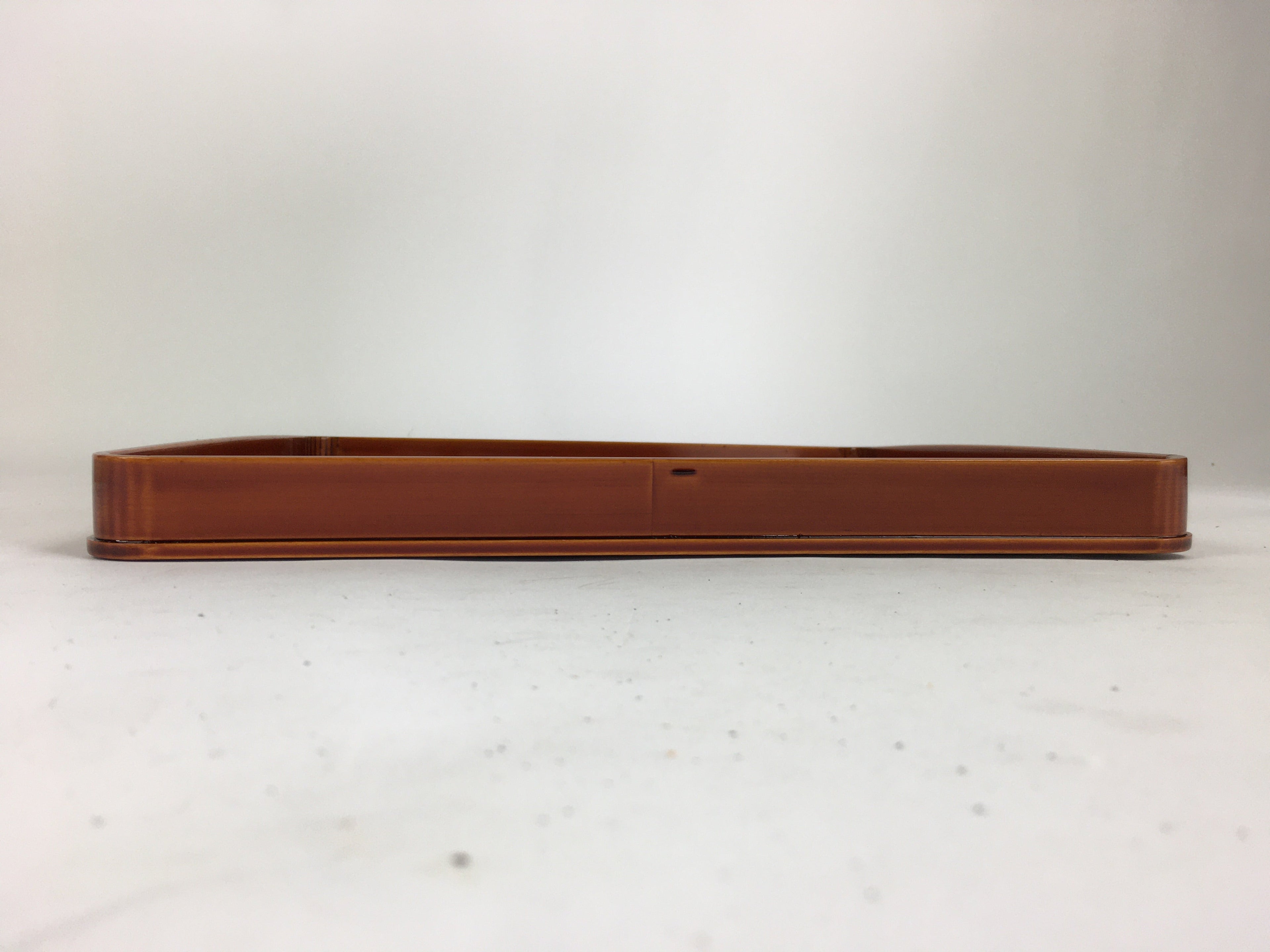 Japanese Lacquerware Tray Obon Vtg Shunkei-Nuri Nurimono Square UR666