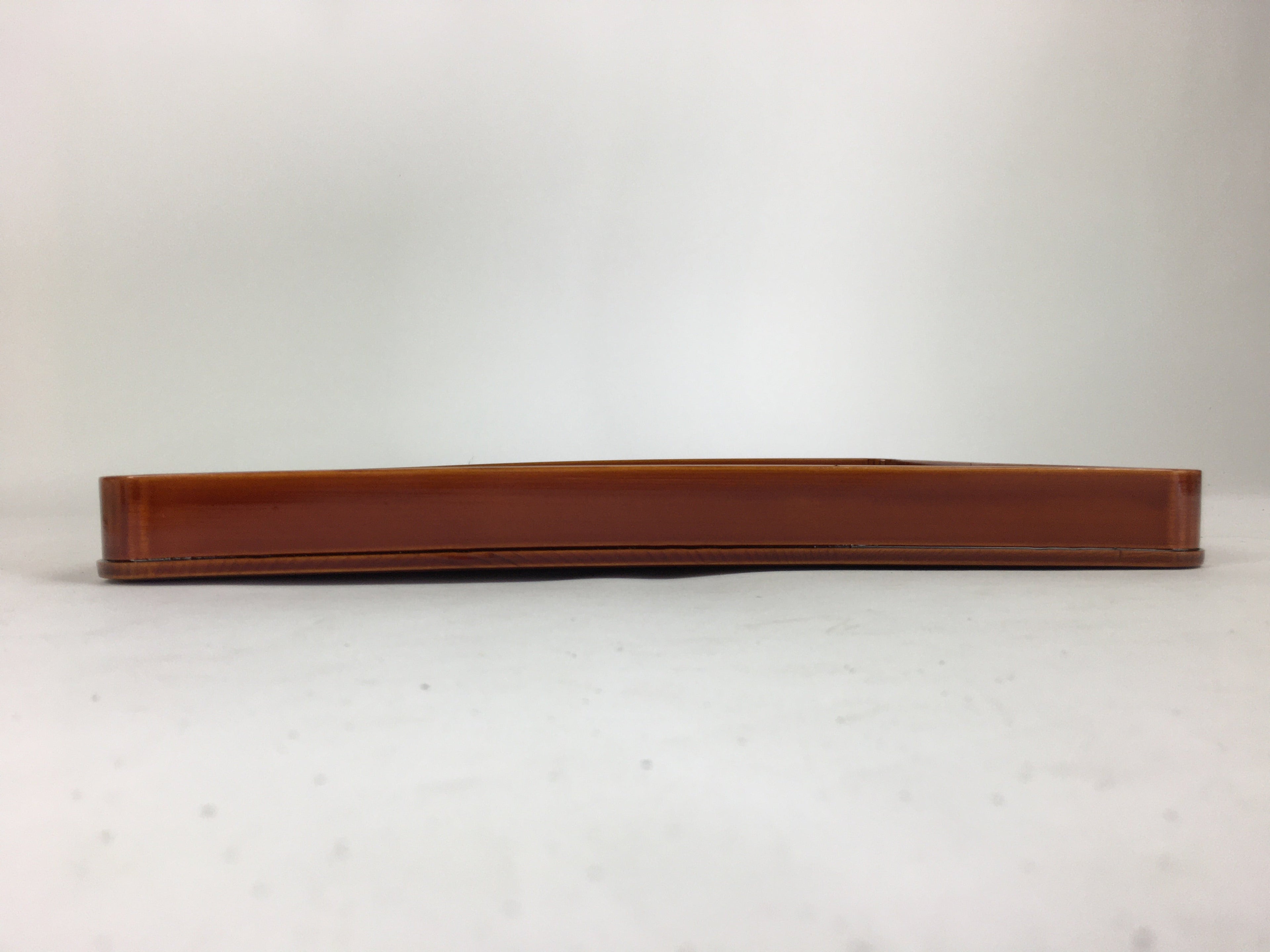 Japanese Lacquerware Tray Obon Vtg Shunkei-Nuri Nurimono Square UR666