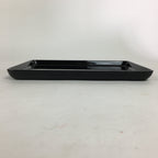 Japanese Lacquerware Tray Rectangle Vtg Echizen-Nuri Gold Flower Black Obon UR58