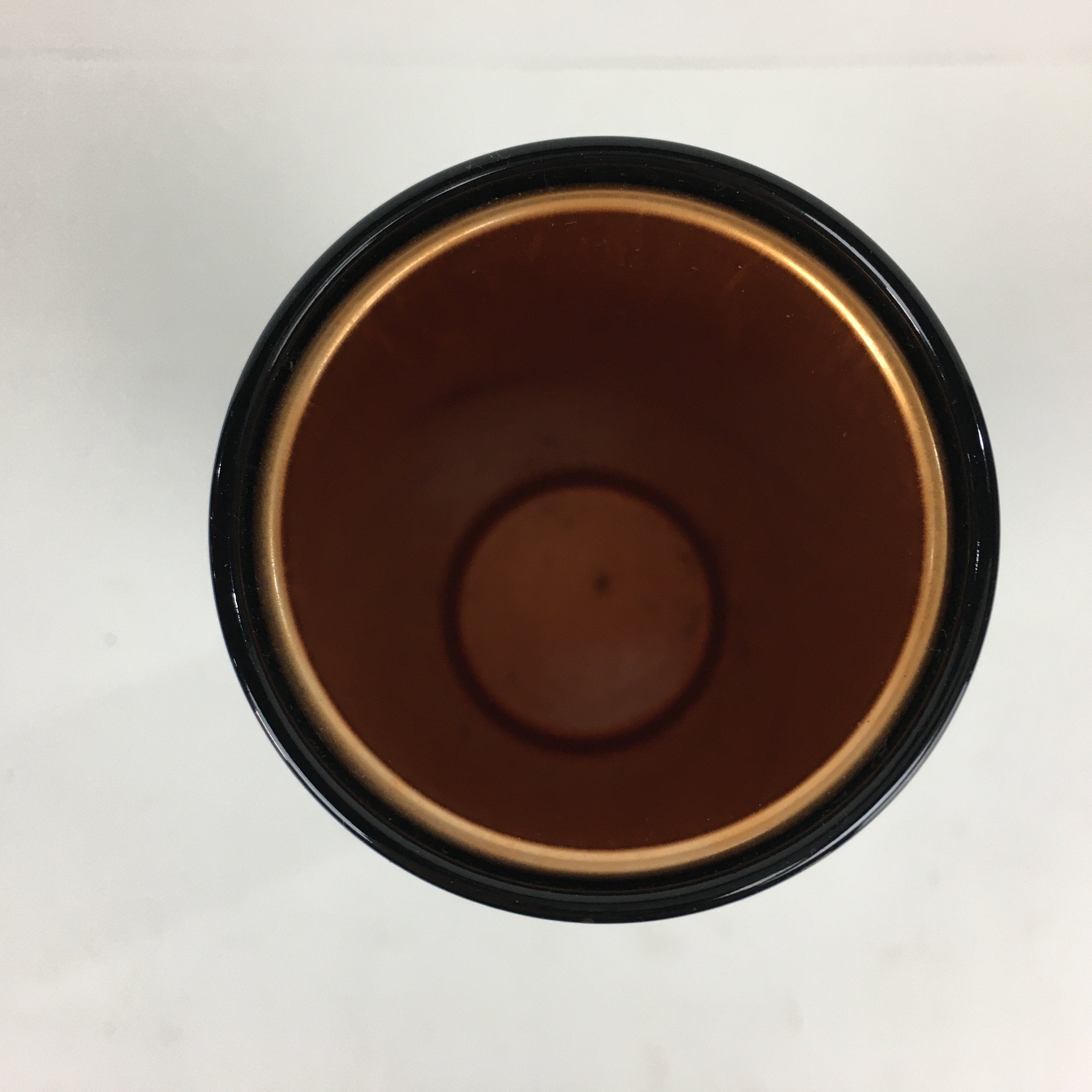 Japanese Lacquerware Wajima-Nuri Flower Vase Vtg Ikebana Kabin Black FV941