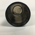 Japanese Lacquerware Wajima-Nuri Flower Vase Vtg Ikebana Kabin Black FV943