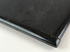 Japanese Lacquerware Wooden Bento Box 4 Tier Vtg Black Lidded Box Jubako JB81
