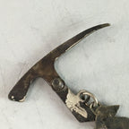 Japanese Lapel Pin Vtg Badge Metal Brooch Accessory Pickaxe Lamp J710