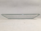 Japanese Lead Glass Plate Vtg Square Line Hoya PX510