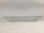 Japanese Lead Glass Plate Vtg Square Line Hoya PX510