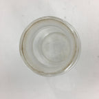 Japanese Lidded Glass Medicine Bottle Vtg Clear Color Glass 14.5 cm Vase MB18