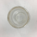 Japanese Lidded Glass Medicine Bottle Vtg Clear Color Glass 14.5 cm Vase MB18