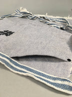 Japanese Maekake Apron Vtg Traditional Blue Cotton Workwear Canvas Indigo MK2