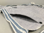 Japanese Maekake Apron Vtg Traditional Blue Cotton Workwear Canvas Indigo MK2