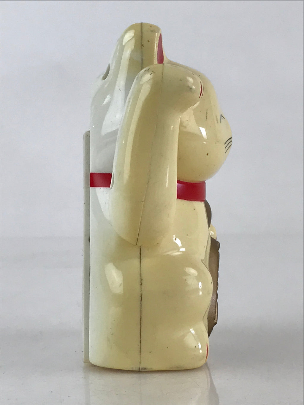 Japanese Manekineko Lucky Cat Battery Operated Figurine Vtg Sound Okimono JK476